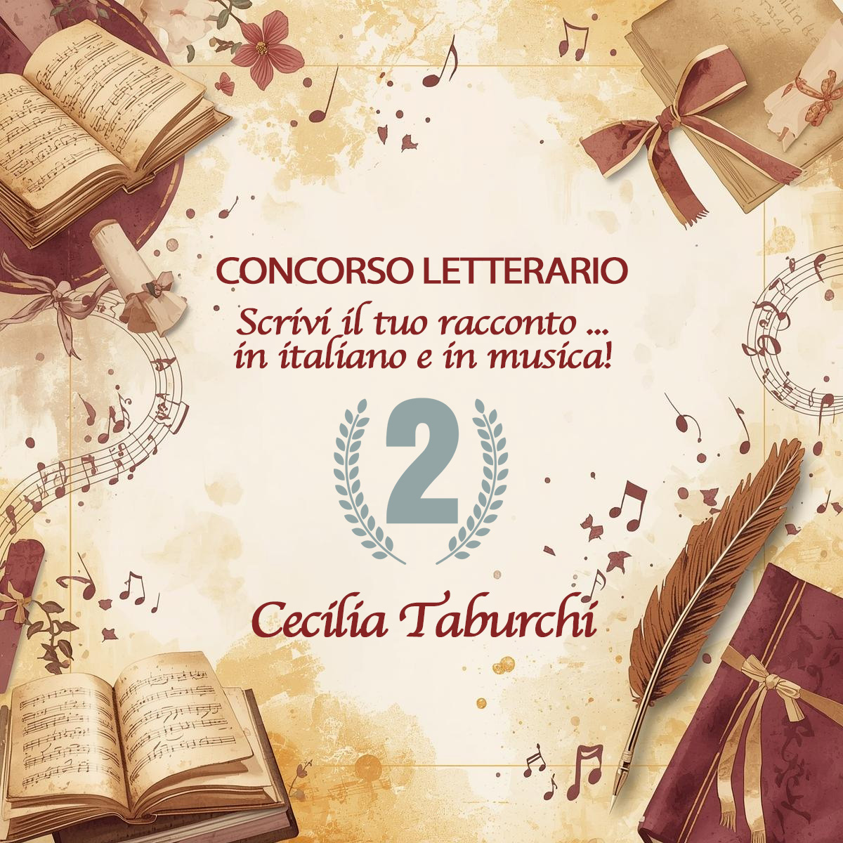 Cecilia Taburchi 2 classificata