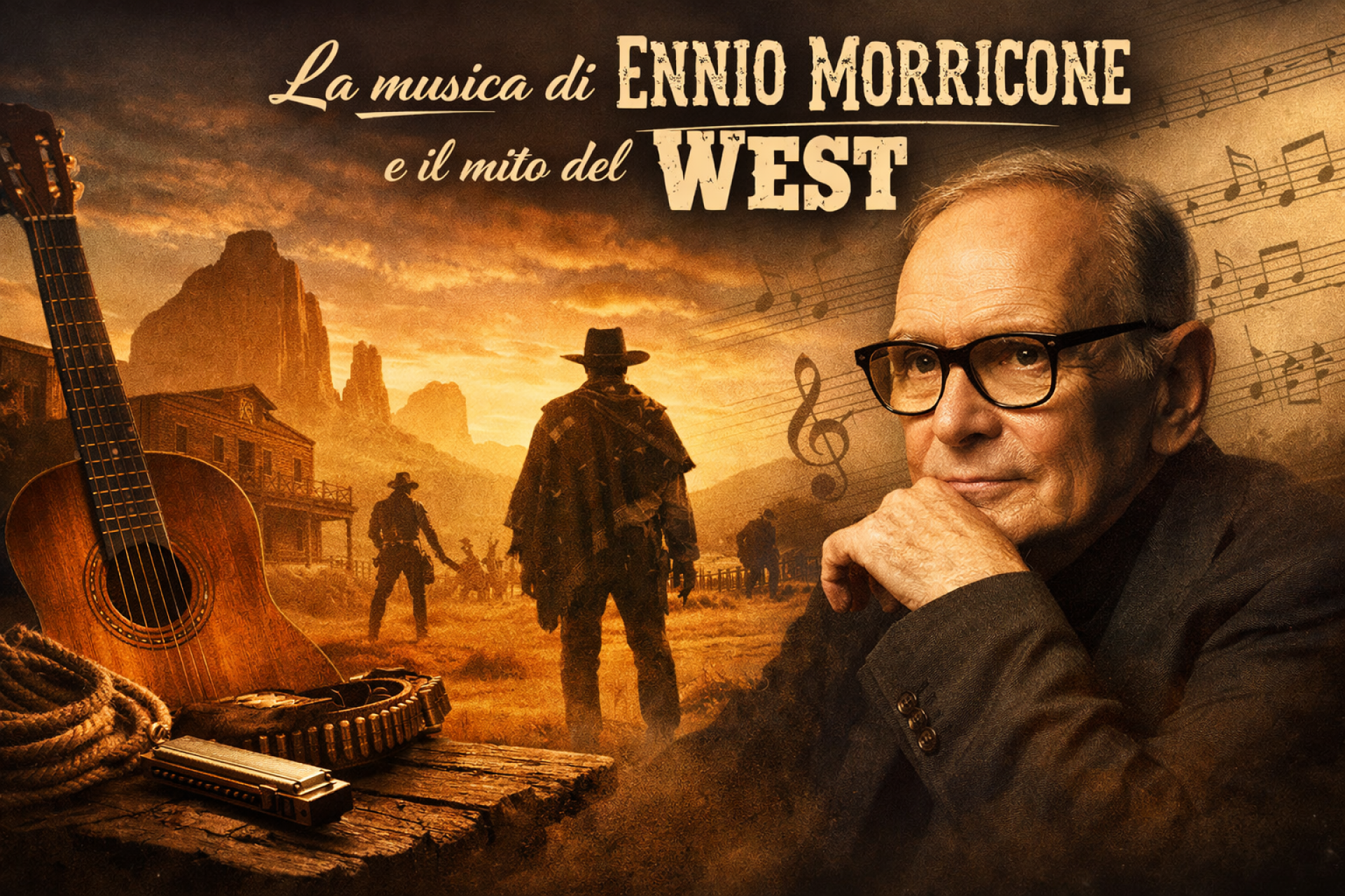 La musica di Morricone e il mito del West