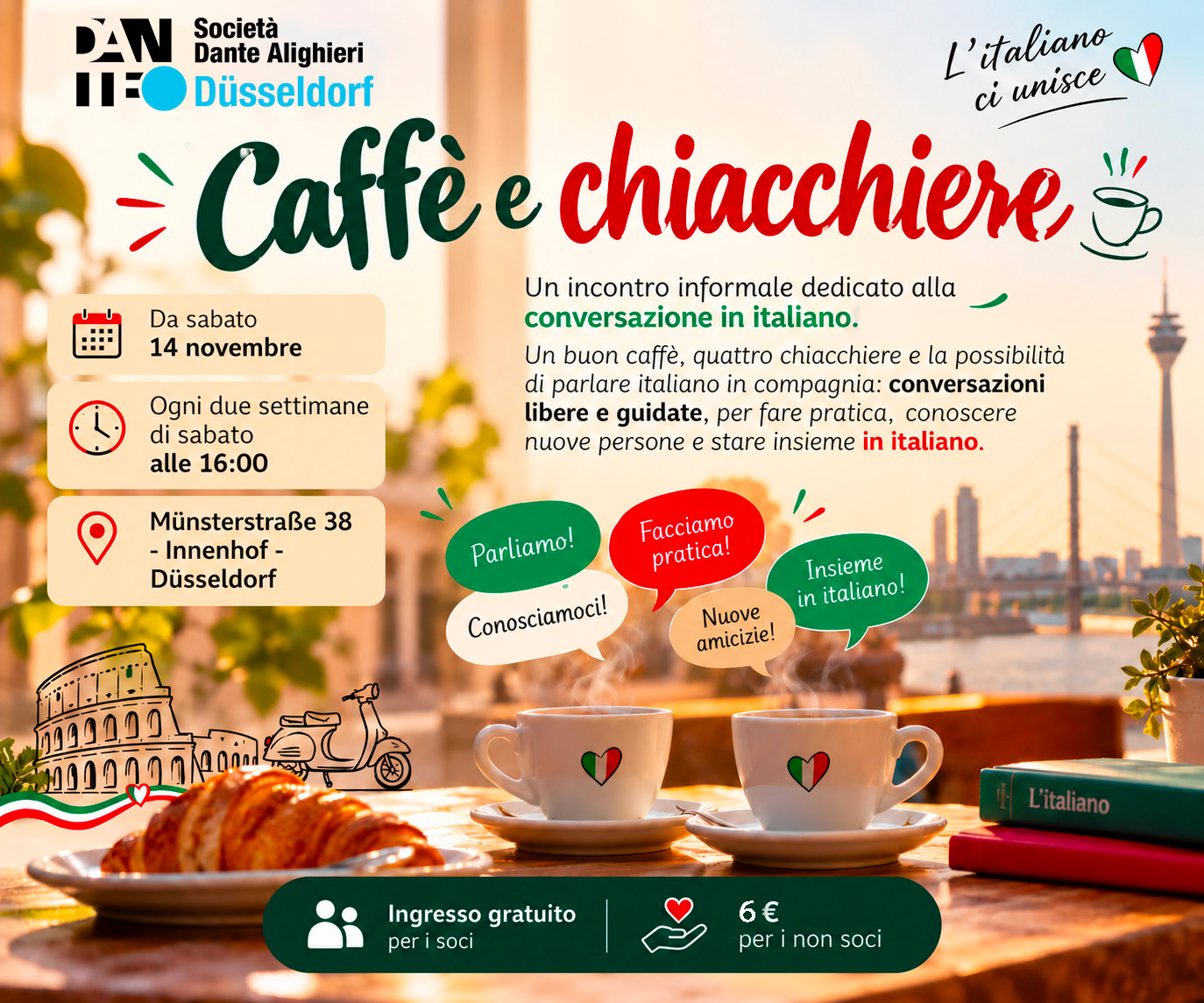 Caffè e chiacchiere in Düsseldorf-2